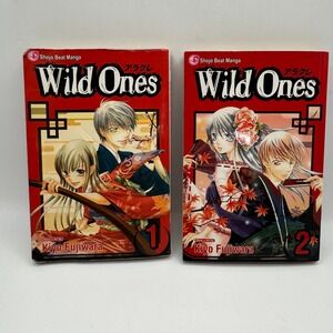 Wild Ones Manga Shojo Beat Vol 1-2 Kiyo Fujiwara Viz Media English Paperback Lot